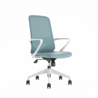 Chaise de bureau ergonomique pivotante de direction KOHO en maille avec certification BIFMA GREEN GUARD pour projets de design de bureau