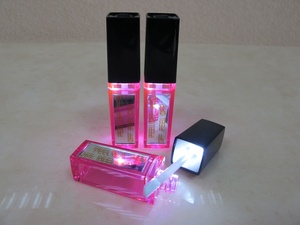 empty <b>lip</b> gloss tubes with mirror and led light - Product Image 3