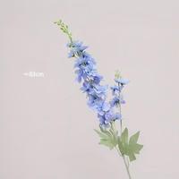 Tige de fleur artificielle Delphinium en soie bleue pour la décoration de mariage et de la maison