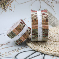 Bandes de tissu prédécoupées en coton 100% personnalisées pour la courtepointe, rouleaux de tissu pour patchwork, couture DIY, artisanat, rouleaux de tissu