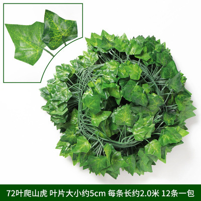 72 Virginia creeper leaves (12 strips)