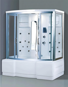 Cabina <span class=keywords><strong>de</strong></span> <span class=keywords><strong>Sauna</strong></span> Interior <span class=keywords><strong>de</strong></span> <span class=keywords><strong>Vapor</strong></span> <span class=keywords><strong>de</strong></span> Lujo <span class=keywords><strong>con</strong></span> Bañera <span class=keywords><strong>de</strong></span> <span class=keywords><strong>Hidromasaje</strong></span>, Ducha, Jacuzzi y Panel <span class=keywords><strong>de</strong></span> Control para Hotel - Product Image 4