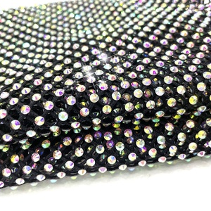 S556 Lưới Kim Cương Đính Đá Bán Sỉ Lưới Pha Lê Đính Đá Cố Định Nóng Lưới Pha Lê - Product Image 2