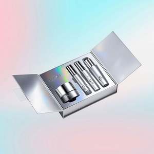 Caja de Regalo Cosmética de Doble Puerta Personalizada de Alta Gama con Empaque de Cartón Blanco Individual para Herramientas de Maquillaje y Rímel - Product Image 3