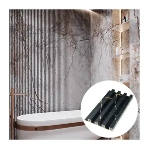BAIJIN Panel dinding 3D dikirimkan Interior komposit kayu ramah lingkungan kualitas tinggi untuk dekorasi kamar tidur Hotel