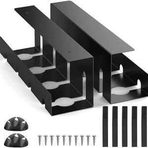 Dưới bàn quản lý cáp khay, không có khoan thép Máy tính để bàn dây tổ chức - Product Image 1