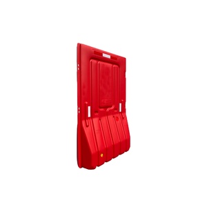 Poteau de signalisation routière de type européen en HDPE/PE, remplissable d'eau, protection IP65, durable, pour la sécurité extérieure - Product Image 1