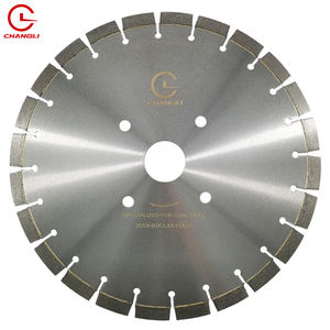 Disco Diamantato Industriale CHANGLI da 14 Pollici per Calcestruzzo, Saldato ad Alta Frequenza, a Forma di U, 350mm, Segmentato Turbo per Taglio - Product Image 3