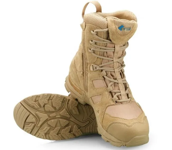 男性デザートイーグル運動砂漠軍事戦術的なブーツハイキング靴