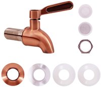 Robinet en acier inoxydable, robinet à bière pour brassage à domicile, fermenteur, vin, distributeur de jus de bière, boissons, réfrigérateur