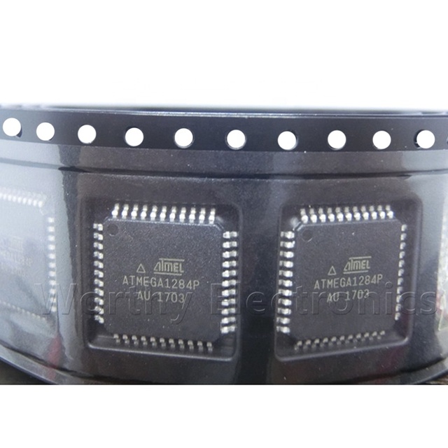Integrateds Circuit MCU microcomputer 8BIT 32KB TQFP44 ATMEGA1284P-AU ATMEGA1284PU-TW microcontroller