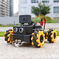 Yahboom Roboduino V2 STEM inteligente evitación de obstáculos Robot coche con cámara WiFi para programación DIY educación