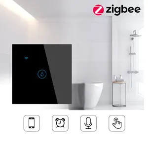 Умный переключатель Zigbee Tuya с Wi-Fi, переключатель для водонагревателя, с таймером и голосовым управлением, для умного дома, ЕС и США, 20 А