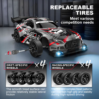 Voiture télécommandée 1/24, mini voiture de drift RC pour garçon, cadeau, 2,4 GHz, 4 roues motrices, modèle sportif électronique haute vitesse, jouets de course RC