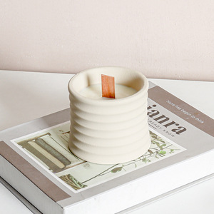 Frascos de Cerámica Vacíos de Estilo Moderno para Decoración del Hogar, para Velas Aromáticas y Bodas - Product Image 4