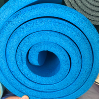 Coussinets adhésifs en mousse Eva populaires Tapis de yoga en caoutchouc Tapis de yoga pliable