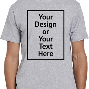 T-shirt en coton à manches courtes personnalisé pour homme, texte et photo imprimés, respirant, col rond, style formel, tricoté teint en pièce - Product Image 3
