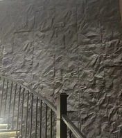 Panel de Pared de Piedra de PU de Alta Tenacidad y Larga Duración, Lámina Resistente a la Decoloración para Uso en Exteriores a Largo Plazo