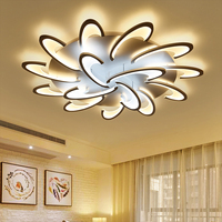 Hôtel résidentiel personnalisé éclairage plafonnier blanc de luxe 30w 60w 120w 150w plafonnier LED