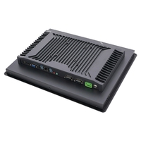 Monitor Industrial Táctil Capacitivo de 15.6 Pulgadas, Totalmente Cerrado, Sin Ventilador, 16:9, Montaje en Pared, Puertos USB y Seriales, para Talleres Libres de Polvo