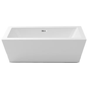 Baignoire autoportante en acrylique certifiée CUPC avec design écologique, garantie 5 ans, moderne pour adultes - Product Image 1