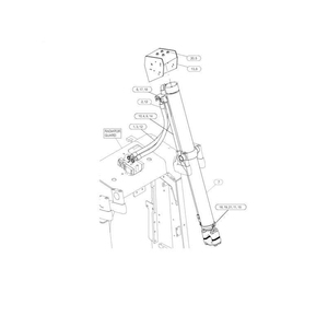 Kit de joints de vérin hydraulique pour bulldozer D8R, références 319-3557, 495-8197, 421-4025, pour moteur de machines de construction de marque - Product Image 3