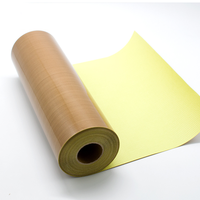 Offre Spéciale Tissu en fibre de verre gravé enduit de PTFE 0,255 22 AWG, adhésif, 0,13 mm, largeur 1,25 m, pour machine à sachets