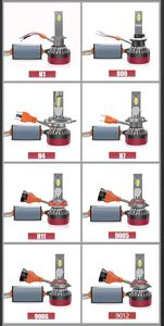Xenplus M8 65W 24000lm 6000K 3570 Chip LED Đèn Pha Bóng Đèn H1 H4 H7 H11 9005 9006 9012 H18 H19 9004 9007 <span class=keywords><strong>H13</strong></span> Xe Bóng Đèn - Product Image 5
