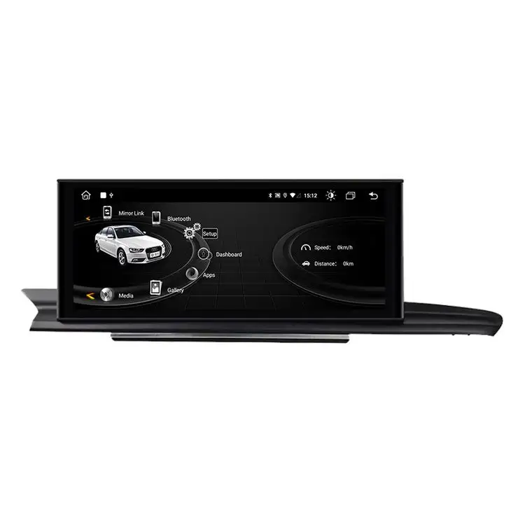 2.5D Ips Touch Screen Universal Android Auto Rádio Estéreo Do Carro Para Audi 2012-2018 A6L DVD Audio Player