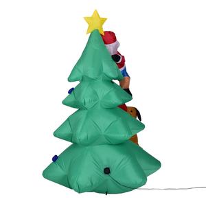 Décorations extérieures gonflables <span class=keywords><strong>de</strong></span> Noël Chien pour la maison Jardin Cour Jouet gonflable Père Noël Arbre <span class=keywords><strong>de</strong></span> Noël avec lumière Xmas <span class=keywords><strong>Gif</strong></span> - Product Image 3