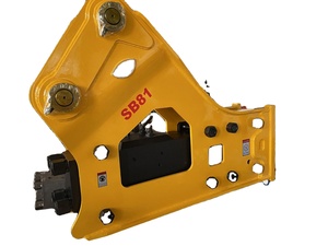 Brise-roche hydraulique SB81 de type supérieur pour excavatrice, pour projets de brassage de pierres dures PC240 PC270 - Product Image 1