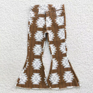 Pantalones Anchos Retro de Estilo Occidental con Estampado de Vaca de las Tierras Altas y Cactus, Ecológicos, de Poliéster/Algodón, al por Mayor - Product Image 6