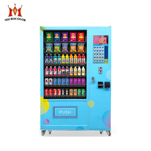 Máquina Expendedora de Bebidas y Aperitivos con Código QR y Pago con Monedas, Máquina Expendedora Inteligente - Product Image 2