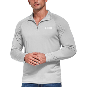 Men's 1/4 <strong>Zip</strong> <strong>up</strong> T Shirts Pullover Long Sleeve Sun Protection Shirts UPF 50+ Fishing Golf Running <strong>Polos</strong> Shirts - Product Image 5