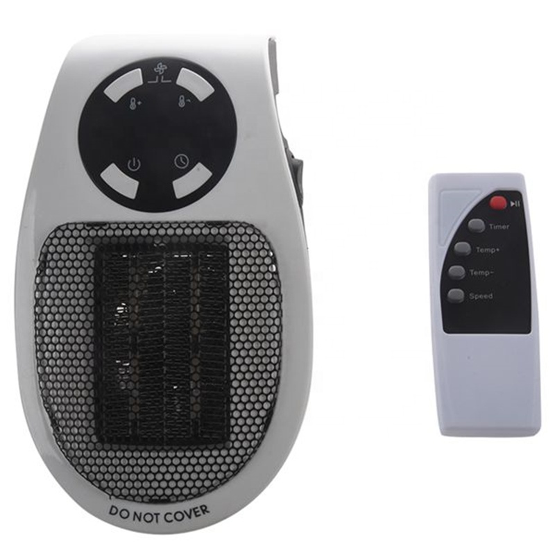 500 Вт штепсельная вилка-в воздуходувки мини настенная розетка стол портативный Электрический удобный обогреватель с цифровым дисплеем таймером