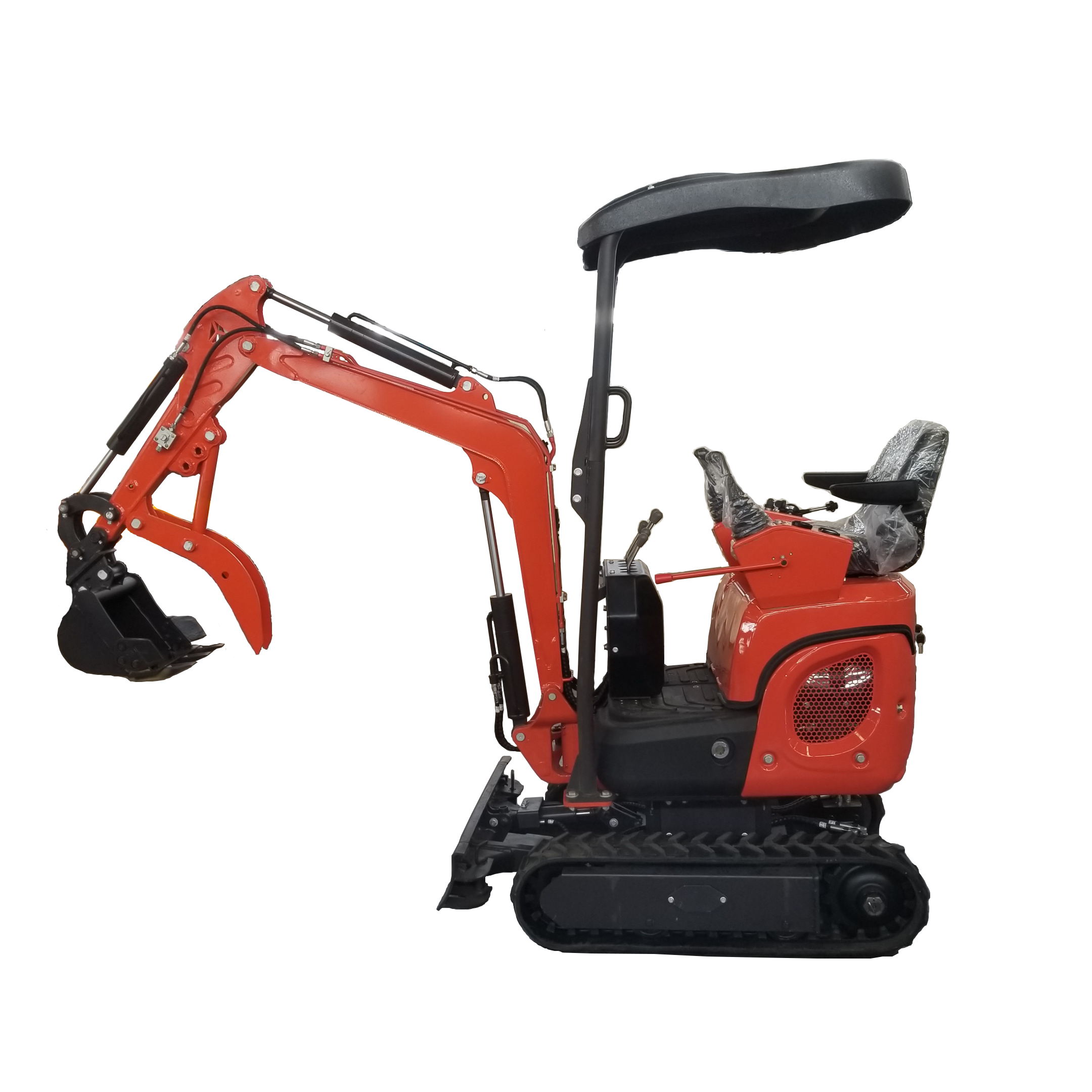 Садовая техника экскаватор XN12-9 гигиенических прокладок machine1.2T мини excavadora носорога с различными аксессуарами трек землеройная машина