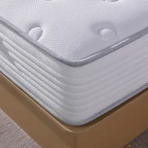 High Comfort Hotel Mattress High Density Memory Foam Sponge Latex Spring Contemporary Design Home Furniture Bed Hospital Use Box