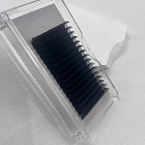 12 16 Rows Advanced Sense Ultra-Density Lash <strong>Extensions</strong> Dark Black Matte Cashmere <strong>Mink</strong> Professional <strong>Eyelash</strong> <strong>Extensions</strong> - Product Image 1