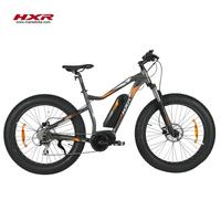 26 pouces alliage de magnésium intégré roue gros pneu ebike avec 350W mi moteur d'entraînement