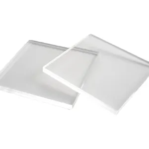 Feuille acrylique transparente/stratifié acrylique transparent 1.5mm, panneau en plastique de feuilles acryliques 5mm
