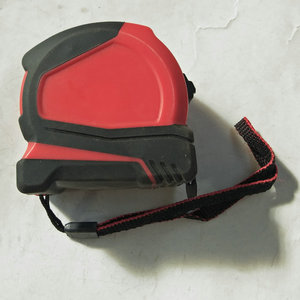 Steel Tape Measure 5M Metric Automatic Return Push Button Lock Plastic Case - Product Image 2