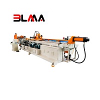 Machine de pliage de tubes et de tuyaux CNC à 4 axes entièrement automatique BLMA 130CNC, machine de pliage de tubes en acier inoxydable, cuivre et aluminium
