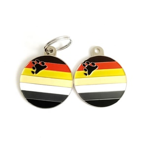 Placa de Identificación Personalizada con Bandera del Orgullo Gay, Lesbiana, Bisexual, Transgénero y LGBTQ, para Venta - Product Image 2