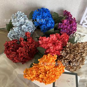ดอกไฮเดรนเยียประดิษฐ์ Jinxi ขนาด 52 ซม. 5 หัว ดอกไม้ผ้าไหมสำหรับตกแต่งบ้านงานแต่งงาน - Product Image 3