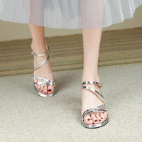 Sandales pour femmes et dames en gros directement de l'usine, sandales à strass pour femmes, sandales de créateur pour femmes