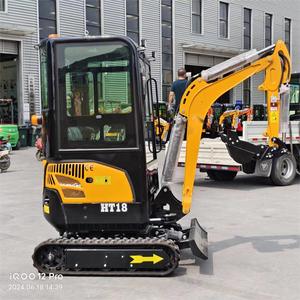 LIVRAISON GRATUITE!! Mini-excavatrice chenillée chinoise de 1 tonne, 1,8 tonne et 3 tonnes en stock à vendre - Product Image 1