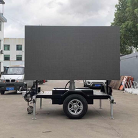 Écran d'affichage LED SMD commercial extérieur pour camion et remorque, 7000 nits