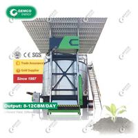 Engrais industriel en acier inoxydable à usage agricole fumier de volaille fumier de poulet réservoir de Fermentation organique