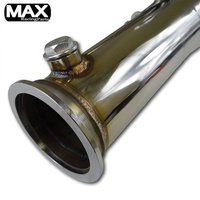 Kit de tube d'échappement universel avec silencieux Turbo, en acier inoxydable, pour Audi A3(2006 — 2011)/TT Seat Altea/Leon/Toledo