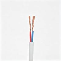 Câble RVVB plat flexible, câble plat isolé en PVC, câble électrique plat à 2 conducteurs, fil de cuivre OFC, câble de câblage domestique